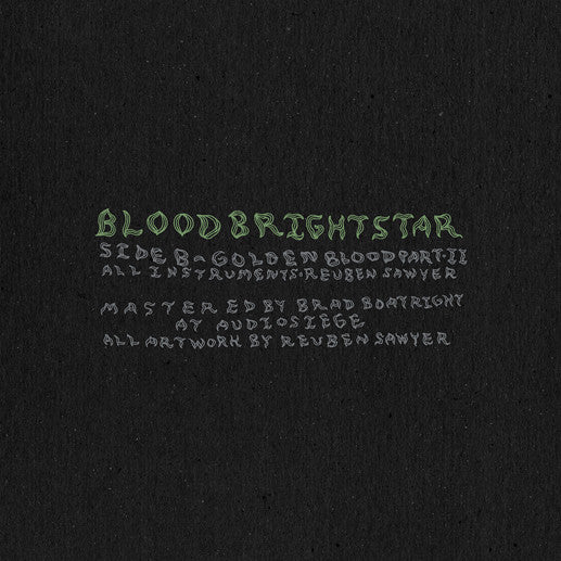 High aura'd / Blood Bright Star : High aura'd / Blood Bright Star (7", Single)