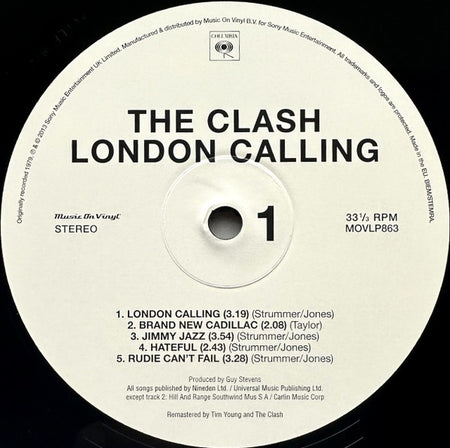 The Clash : London Calling (2xLP, Album, RE, RM, 180)