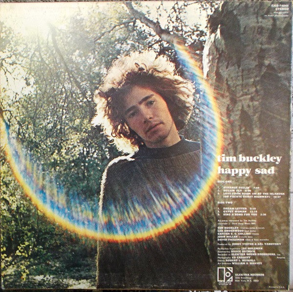 Tim Buckley : Happy Sad (LP, Album, RP, Ter)