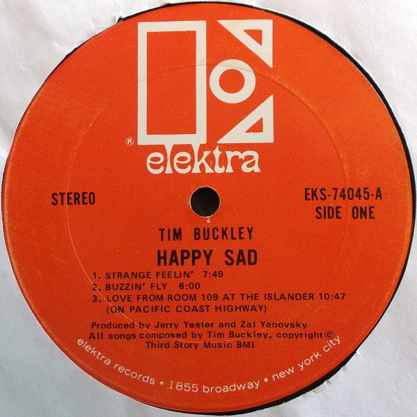 Tim Buckley : Happy Sad (LP, Album, RP, Ter)