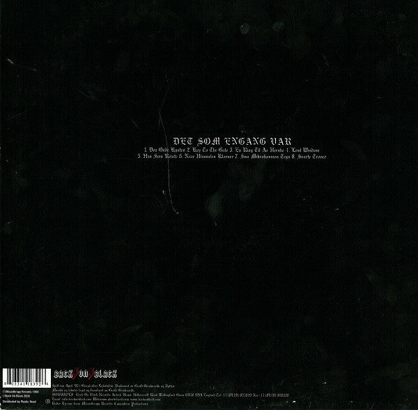 Burzum : Det Som Engang Var (LP, Album, RE)