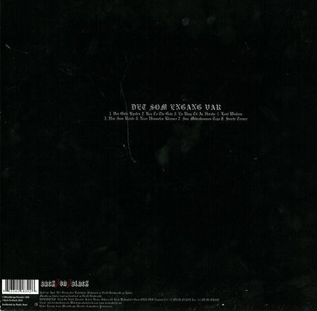 Burzum : Det Som Engang Var (LP, Album, RE)