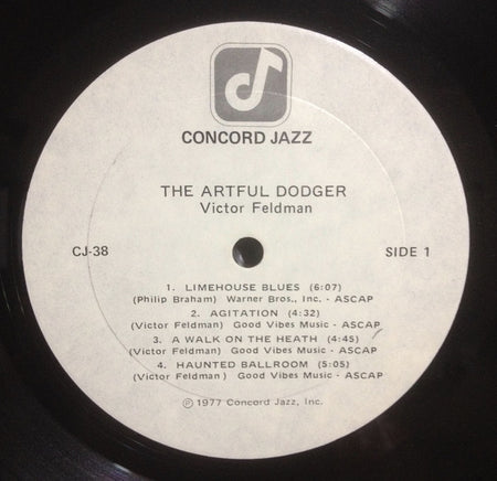 Victor Feldman : The Artful Dodger (LP, Album)