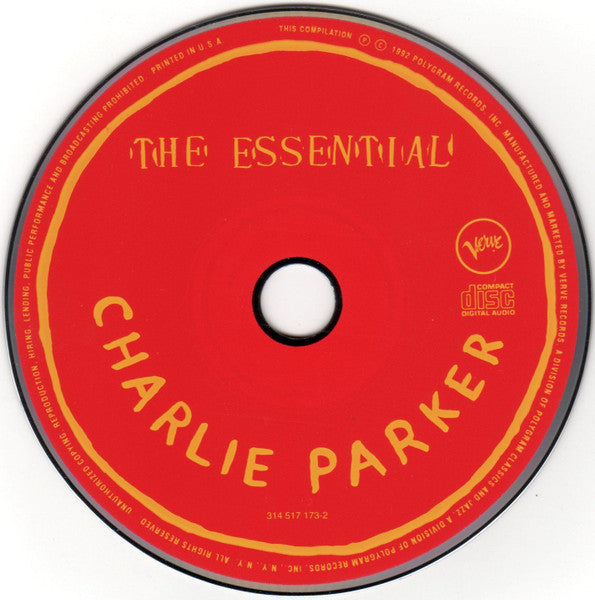Charlie Parker : The Essential Charlie Parker (CD, Comp, RM)