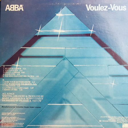 ABBA : Voulez-Vous (LP, Album, Club)