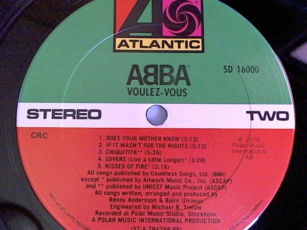 ABBA : Voulez-Vous (LP, Album, Club)