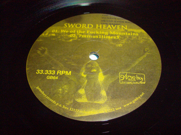 Sword Heaven & 16 Bitch Pile-Up : Come Here, Sandy (LP)