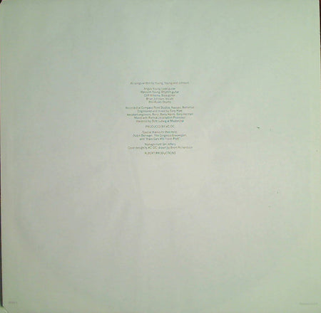 AC/DC : Flick Of The Switch (LP, Album, SP )