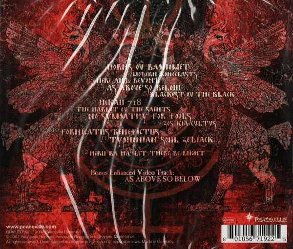 Behemoth (3) : Zos Kia Cultus (Here And Beyond) (CD, Album, Enh, RE)