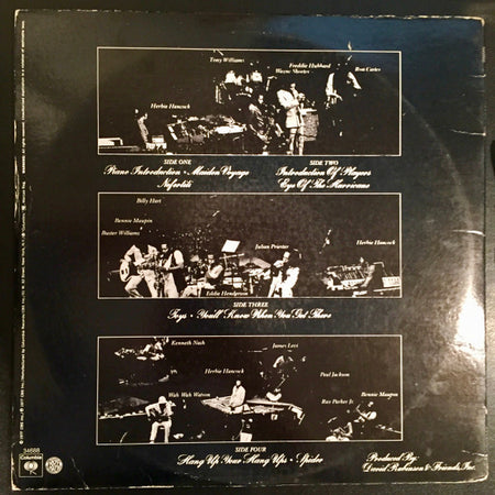 Herbie Hancock : V.S.O.P. (2xLP, Album, Ter)
