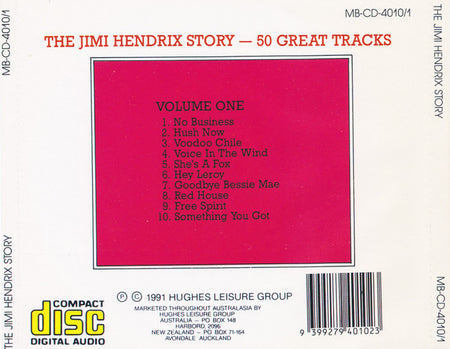 Jimi Hendrix : The Jimi Hendrix Story (4xCD, Comp)