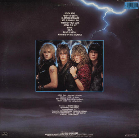 TNT (15) : Knights Of The New Thunder (LP, Album, 72 )