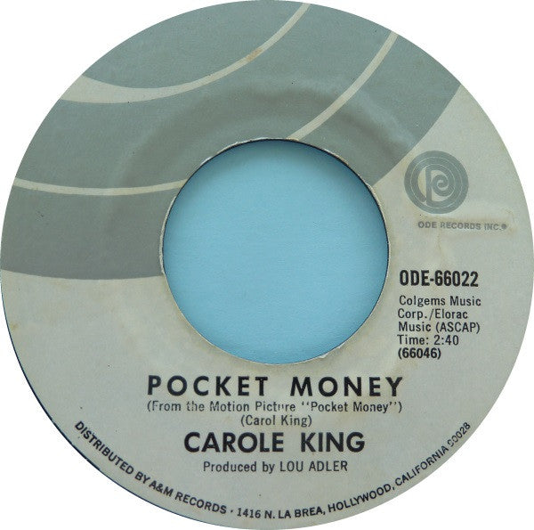 Carole King : Sweet Seasons / Pocket Money (7", Single, Styrene, Mon)