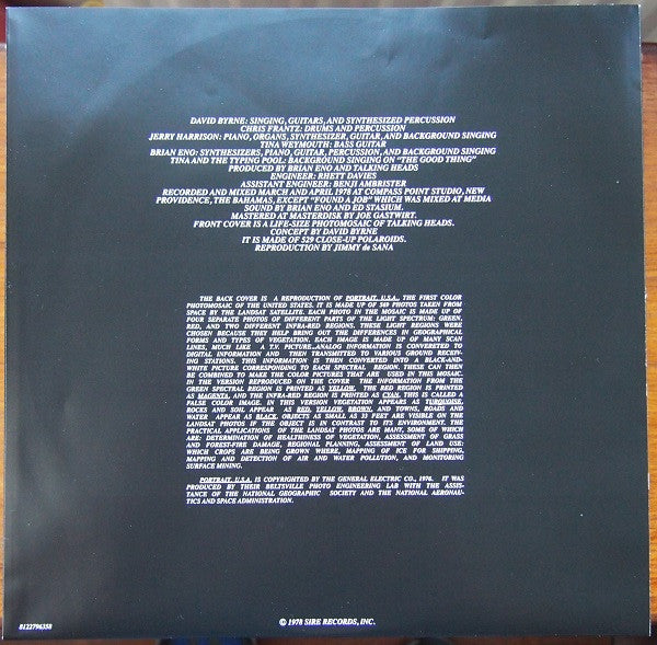 Talking Heads : More Songs About Buildings And Food (LP, Album, RE, 180)