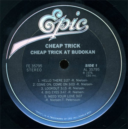 Cheap Trick : Cheap Trick At Budokan (LP, Album, Ter)