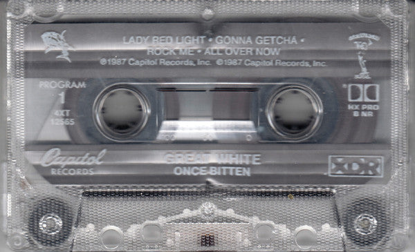 Great White : Once Bitten (Cass, Album, Dol)