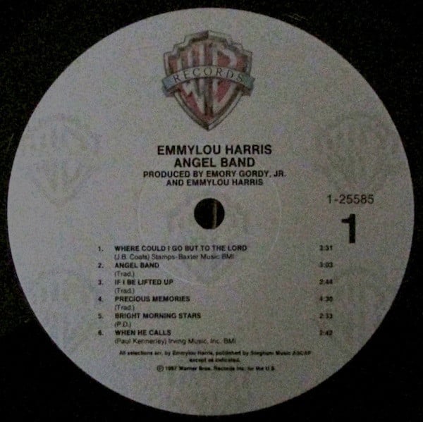 Emmylou Harris : Angel Band (LP, Album, Spe)