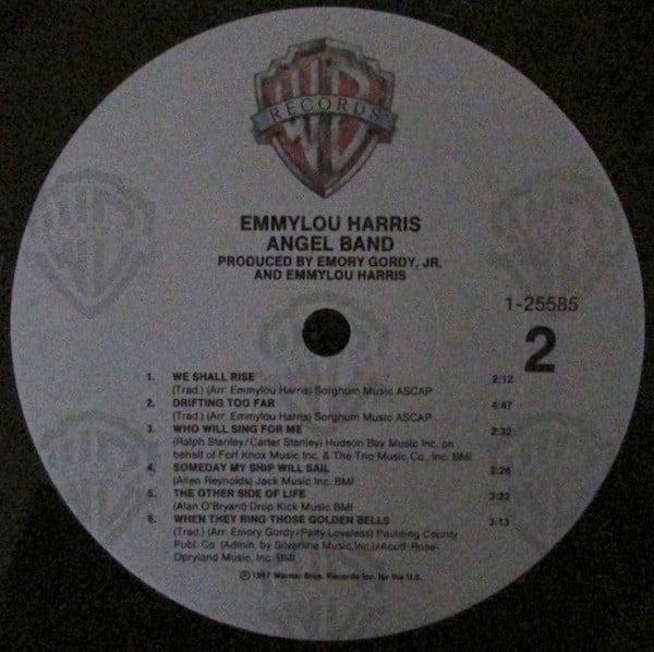 Emmylou Harris : Angel Band (LP, Album, Spe)