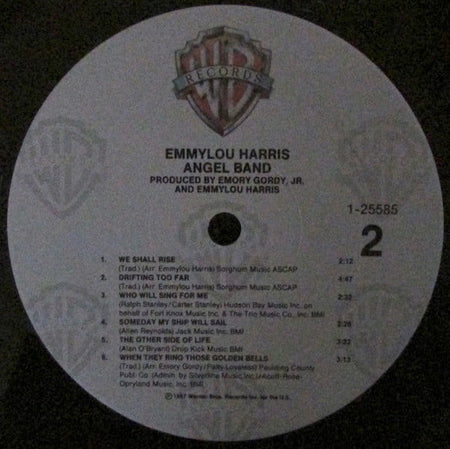 Emmylou Harris : Angel Band (LP, Album, Spe)