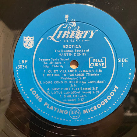 Martin Denny : Exotica (LP, Album, Mono, RE)
