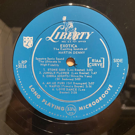 Martin Denny : Exotica (LP, Album, Mono, RE)