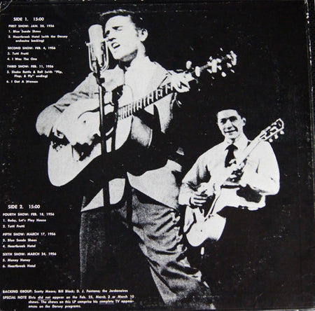 Elvis Presley : Dorsey Shows  (LP, Comp, Mono, Unofficial)