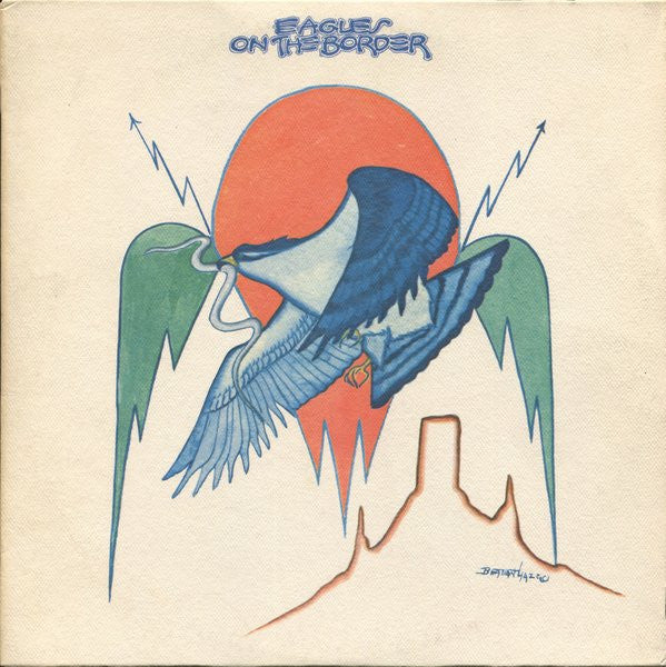 Eagles : On The Border (LP, Album, RP, San)