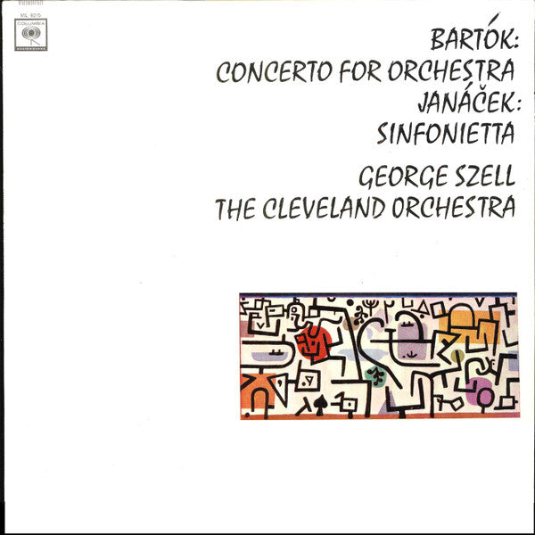 Béla Bartók, Leoš Janáček, George Szell : Bartók: Concerto For Orchestra/Janáček: Sinfonietta (LP, Album, Mono)