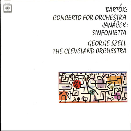 Béla Bartók, Leoš Janáček, George Szell : Bartók: Concerto For Orchestra/Janáček: Sinfonietta (LP, Album, Mono)