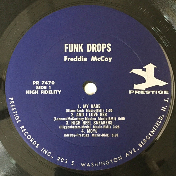 Freddie McCoy : Funk Drops (LP, Mono)