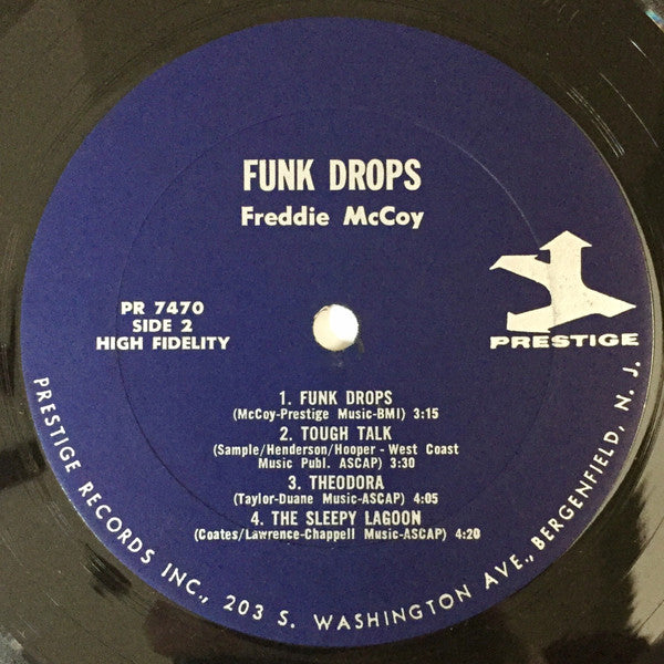 Freddie McCoy : Funk Drops (LP, Mono)