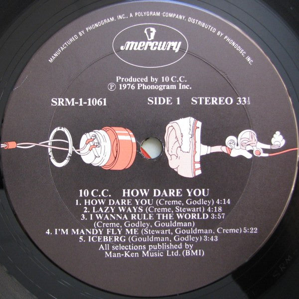 10cc : How Dare You! (LP, Album, Ter)