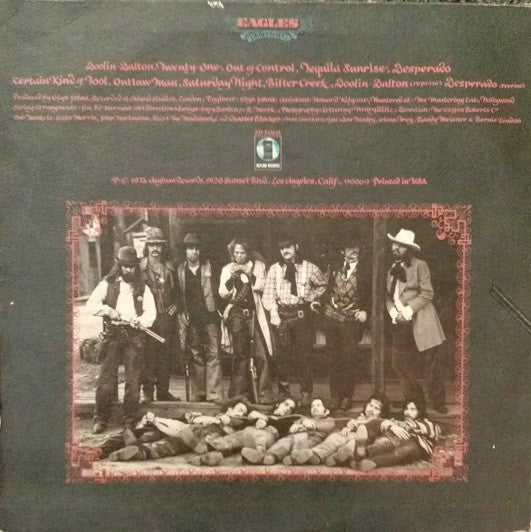 Eagles : Desperado (LP, Album, RE, RI )