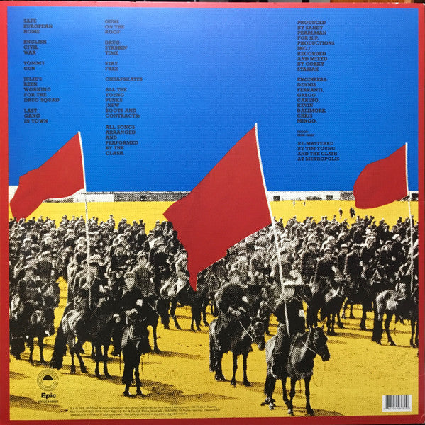 The Clash : Give 'Em Enough Rope (LP, Album, RE, RM, 180)