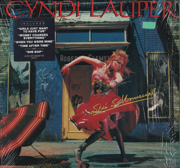 Cyndi Lauper : She's So Unusual (LP, Album, RP)