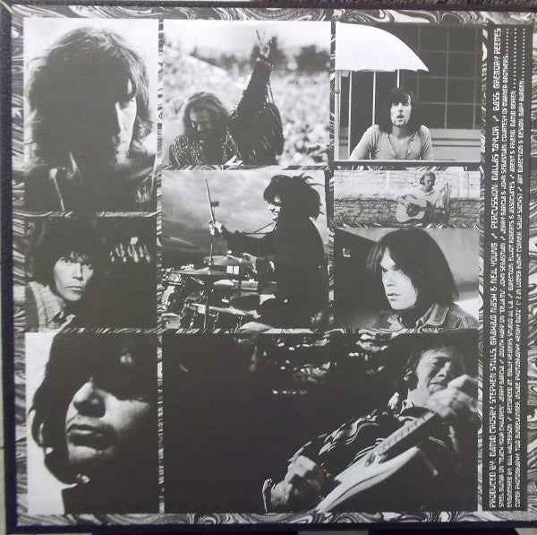 Crosby, Stills, Nash & Young : Déjà Vu (LP, Album, RE, PR;)