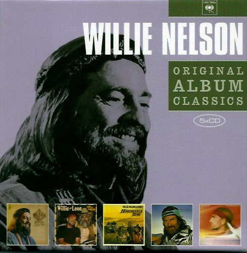 Willie Nelson : Original Album Classics (CD, Album, Rei + CD, Album, Rei + CD, Album, Rei +)