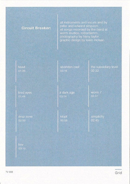 Circuit Breaker (7) : Grid (Cass, Ltd, C30)