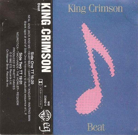King Crimson : Beat (Cass, Album)