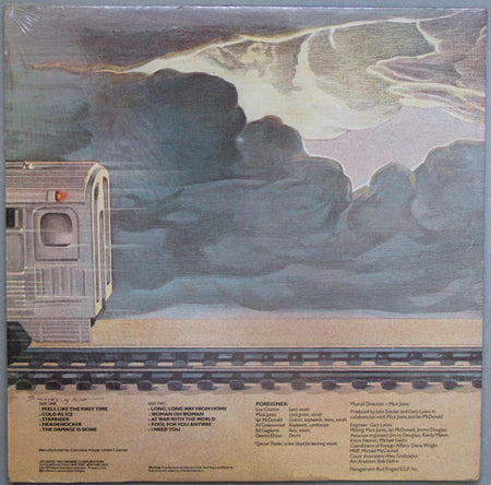 Foreigner : Foreigner (LP, Album, Club, RE, Col)