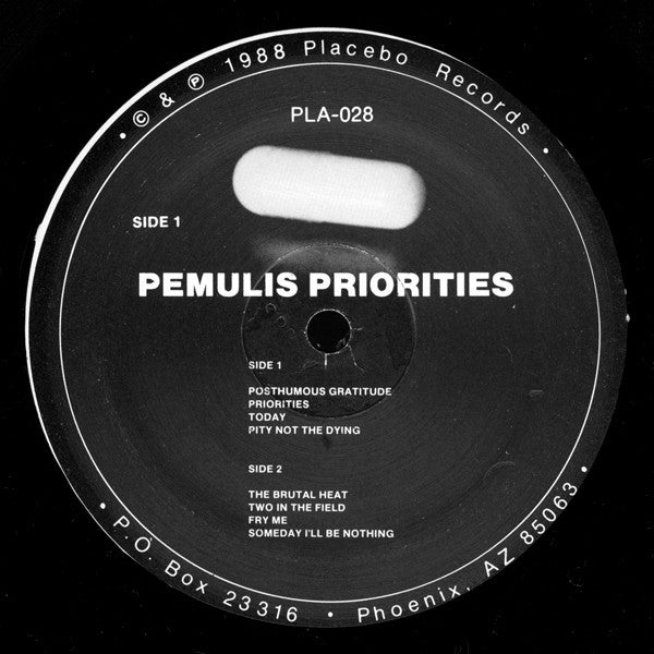 Pemulis* : Priorities (LP)