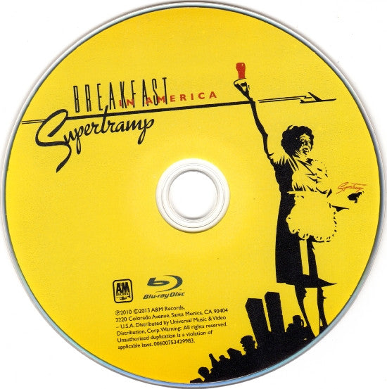 Supertramp : Breakfast In America (Blu-ray, Blu-ray-A, Album, RE)