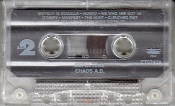 Sepultura : Chaos A.D. (Cass, Album)