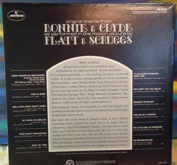 Flatt & Scruggs : Original Theme From Bonnie & Clyde (LP)