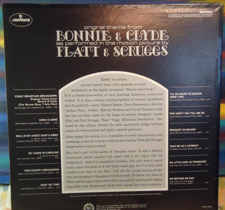 Flatt & Scruggs : Original Theme From Bonnie & Clyde (LP)