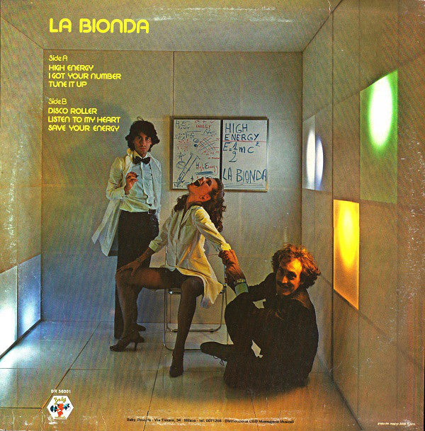 La Bionda : High Energy (LP, Album)