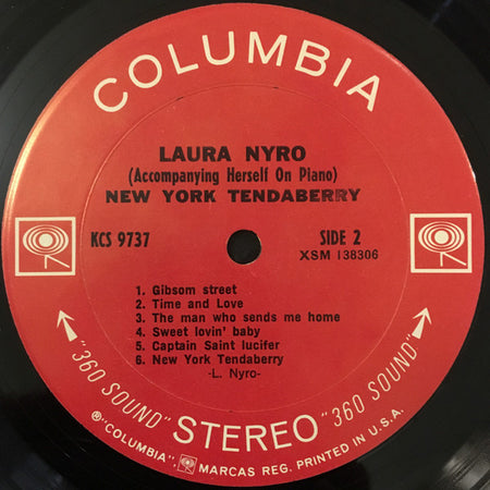 Laura Nyro : New York Tendaberry (LP, Album)
