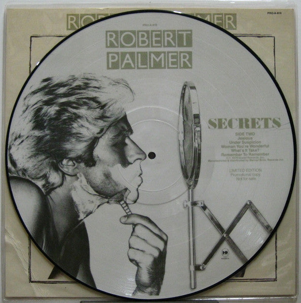 Robert Palmer : Secrets (LP, Album, Ltd, Pic, Promo)
