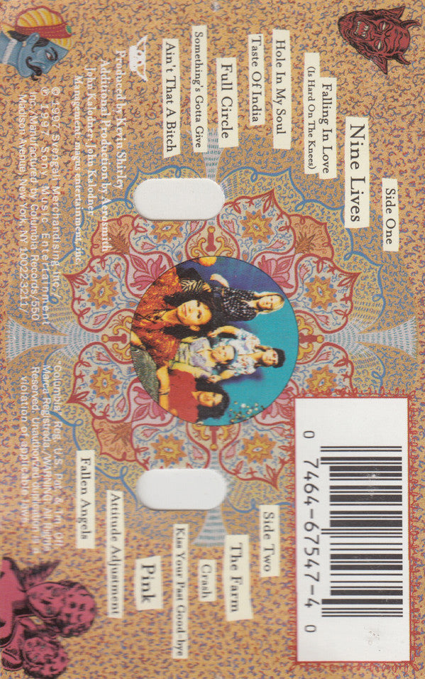 Aerosmith : Nine Lives (Cass, Album, Ban)