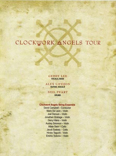 Rush : Clockwork Angels Tour (Blu-ray, Dig)